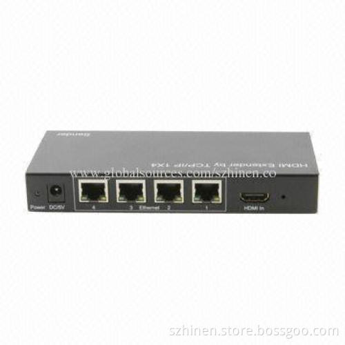 1 x 4 HDMI Extender by TCP/IP, M-JPEG Encode/Decode Video Up to 1,080P